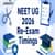 NEET UG 2026 Re-Exam Timings - Check New Exam Schedule & Duration